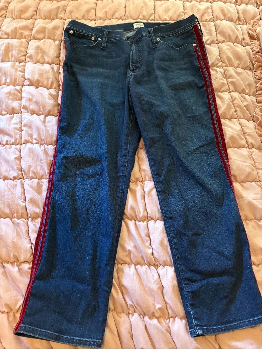 J. Crew Denim Jeans in Dark Blue Vintage